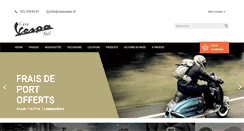 Desktop Screenshot of casavespa.ch